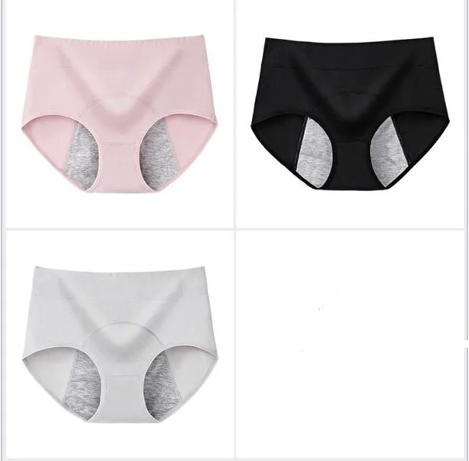 Menstrual period leakproof sanitary pants high waist