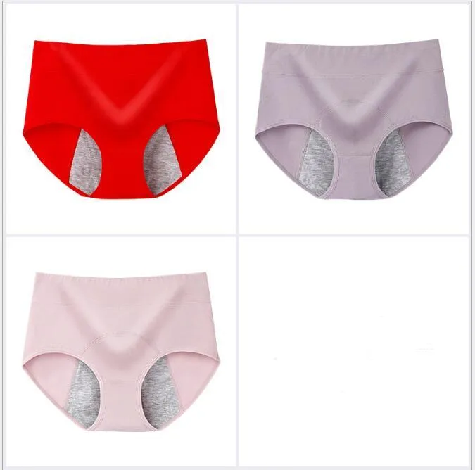 Menstrual period leakproof sanitary pants high waist