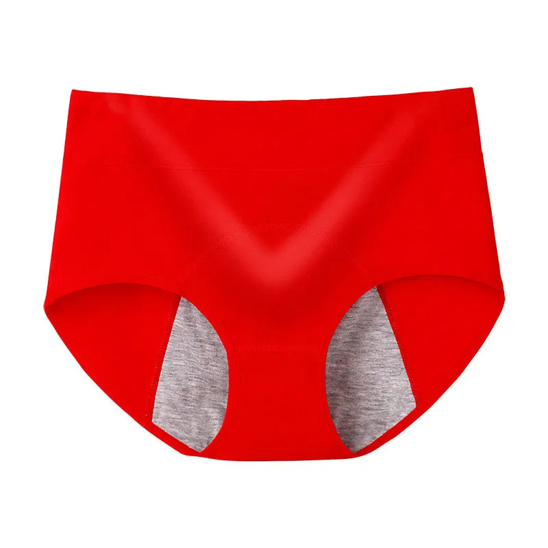 Menstrual period leakproof sanitary pants high waist