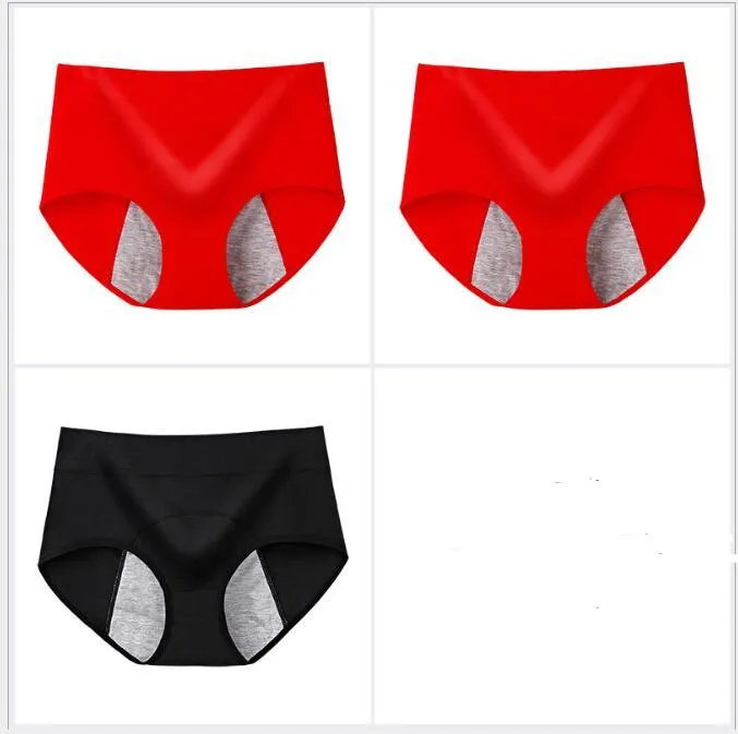 Menstrual period leakproof sanitary pants high waist