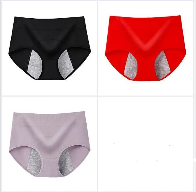 Menstrual period leakproof sanitary pants high waist