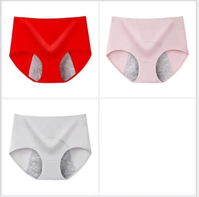 Menstrual period leakproof sanitary pants high waist