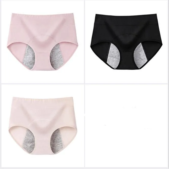 Menstrual period leakproof sanitary pants high waist