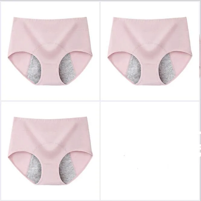 Menstrual period leakproof sanitary pants high waist