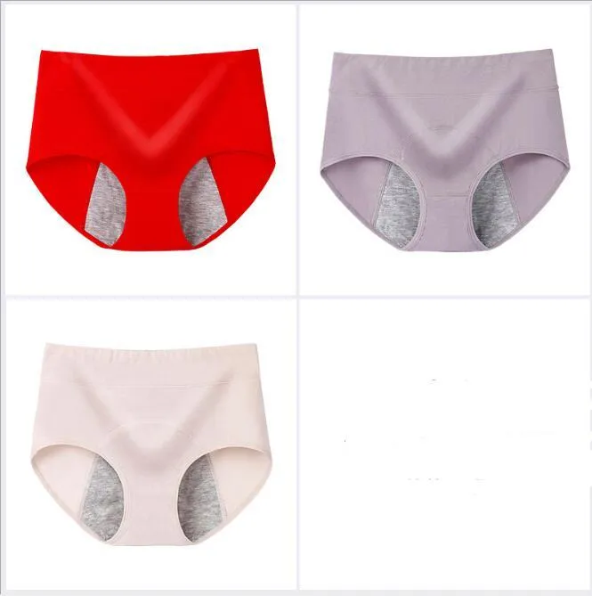 Menstrual period leakproof sanitary pants high waist