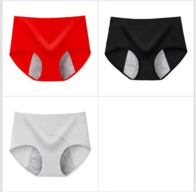 Menstrual period leakproof sanitary pants high waist