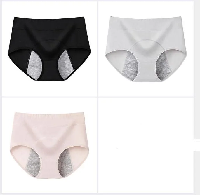 Menstrual period leakproof sanitary pants high waist