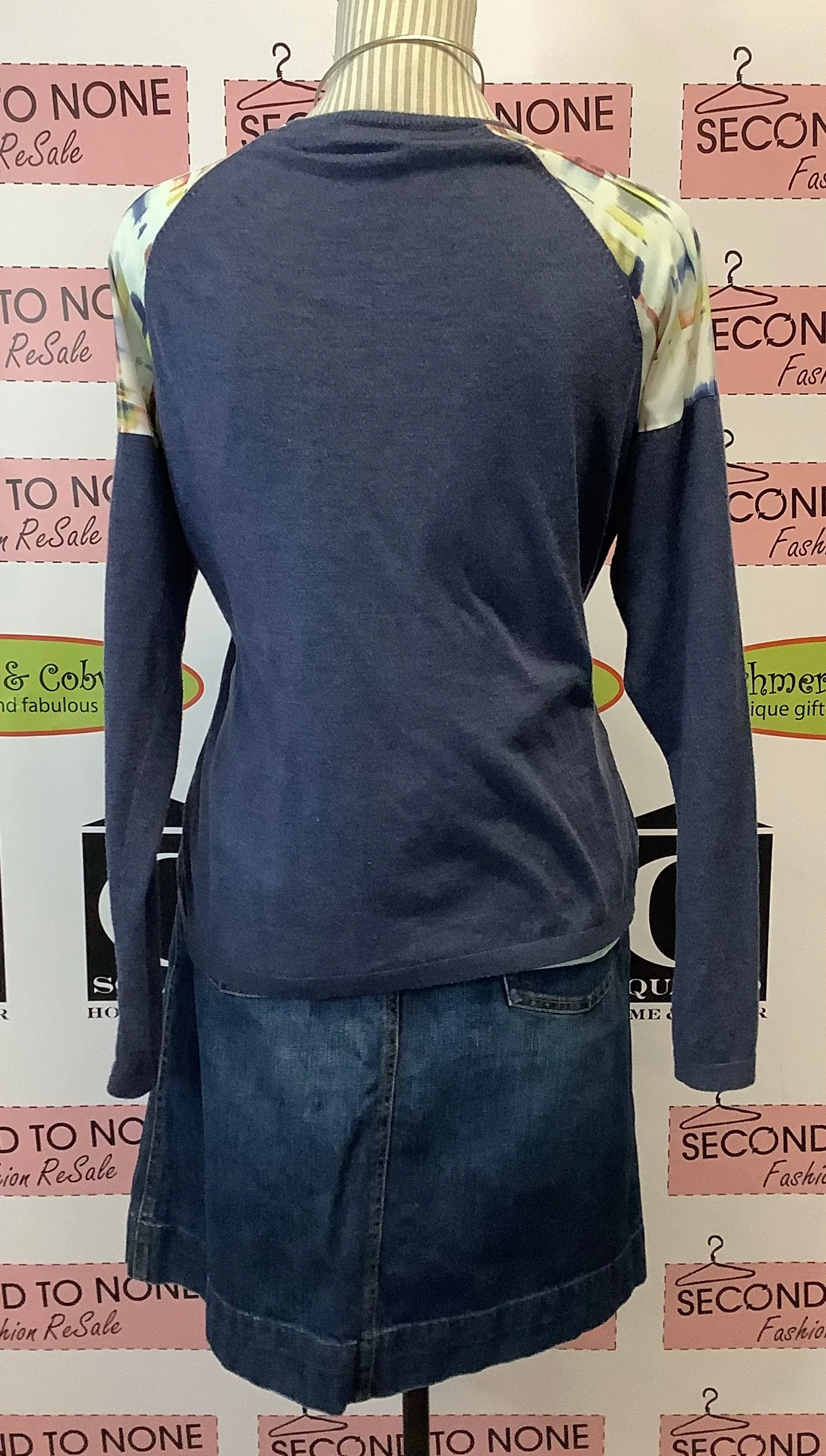 MEXX Abstract Shoulder Cardi (Size L)