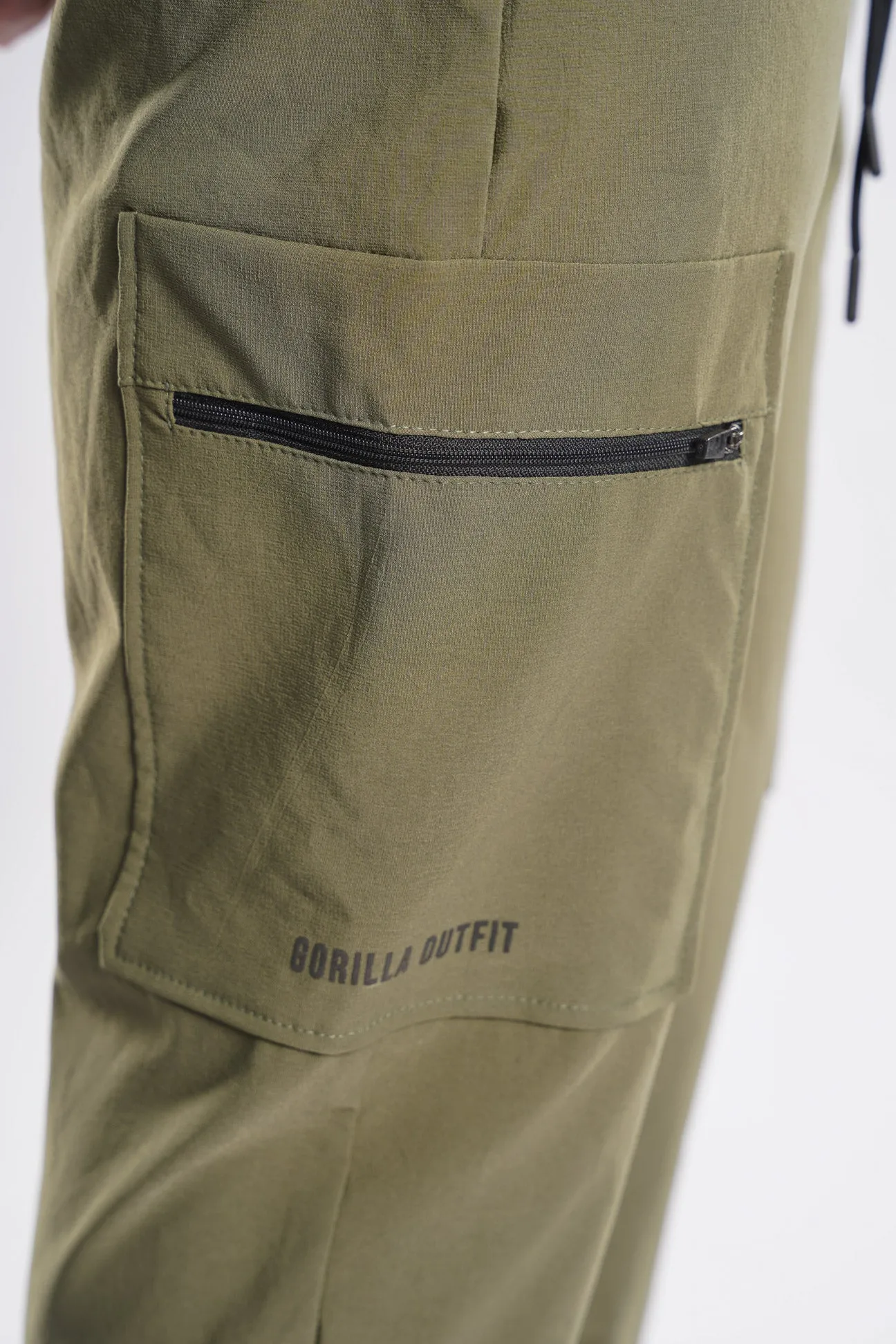 Military Green Cargo Pants