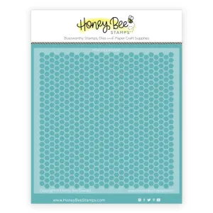 Mini Hexagons - Background Stencil