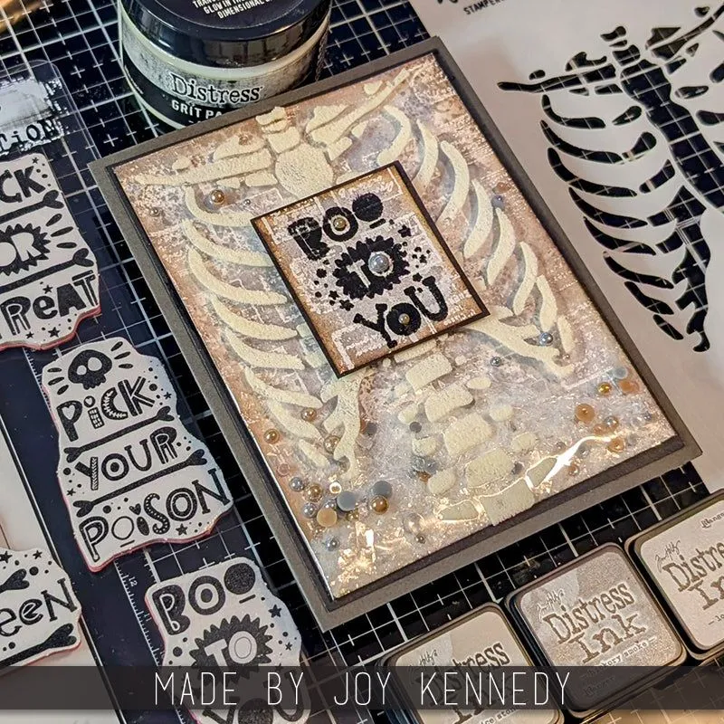 Mini Layering Stencil Set No. 61 {Halloween} | Tim Holtz