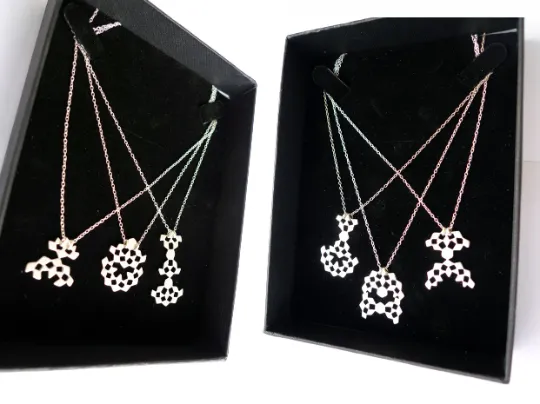 Mini Mashrabiya Necklace #3