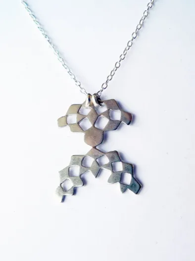 Mini Mashrabiya Necklace #3