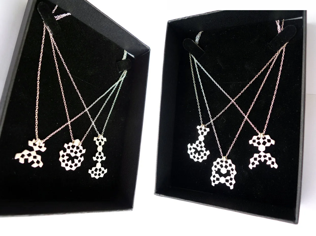 Mini Mashrabiya Necklace #6