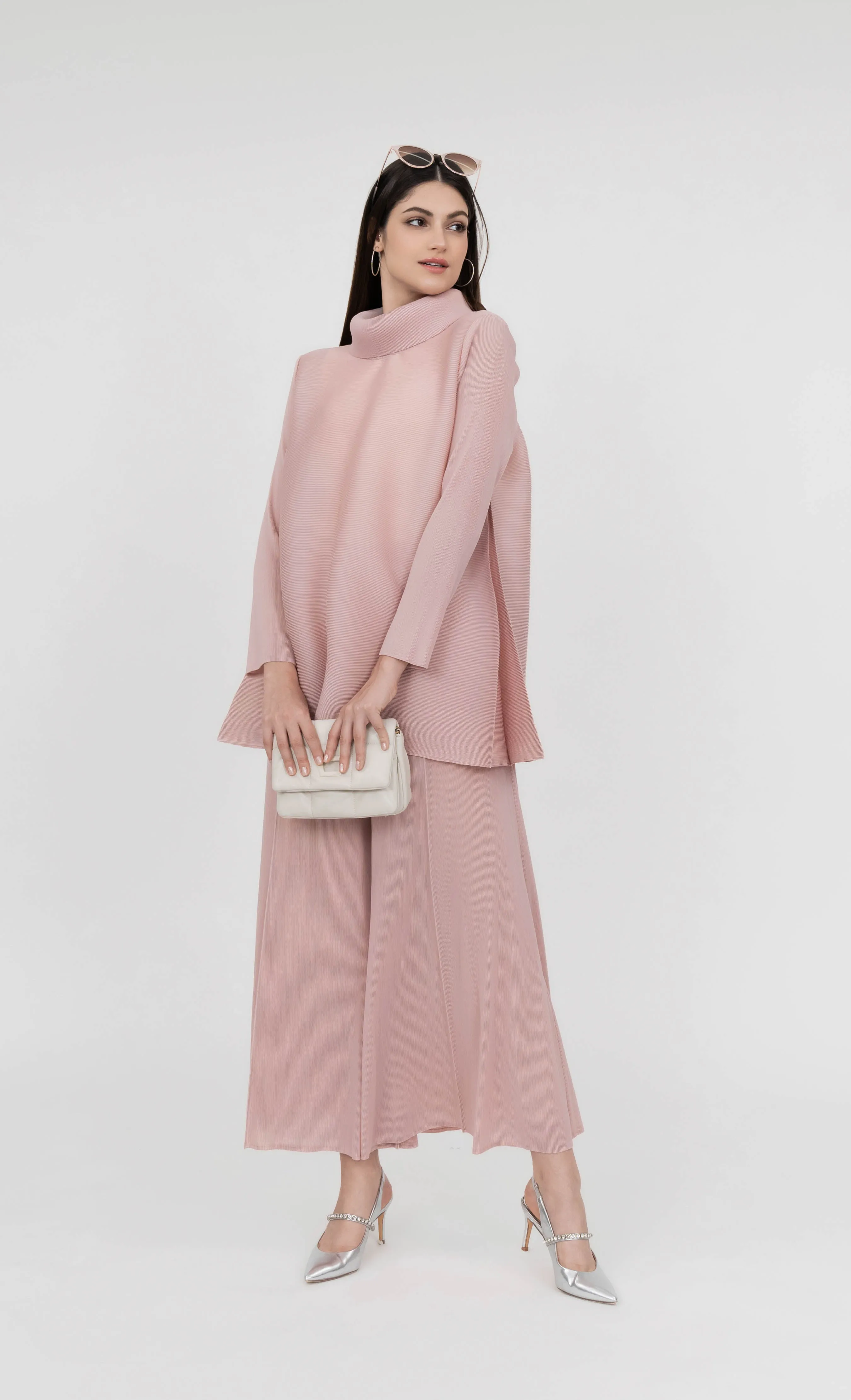 Miss Majestic Top in Blush Pink