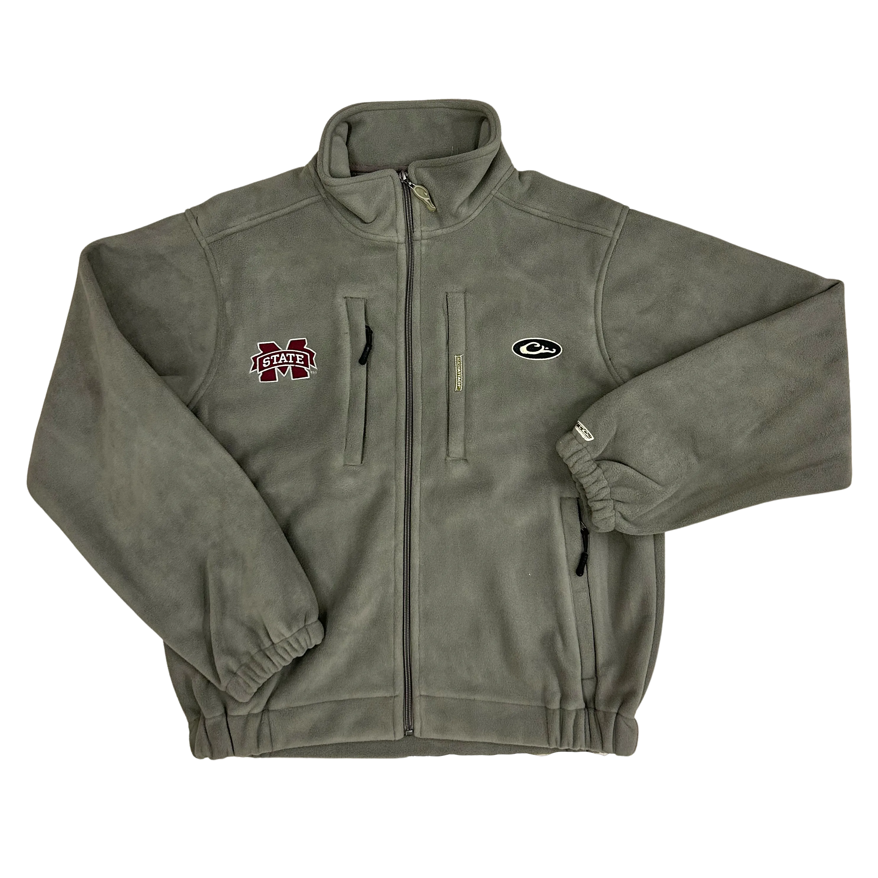 Mississippi State Windproof Layering Coat - Gray