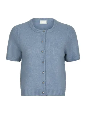 Mitta Knit Cardigan - Smoke Blue