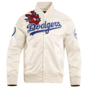 MLB LOS ANGELES DODGERS ROSES MEN'S TRACK JACKET (EGGSHELL / MULTI)