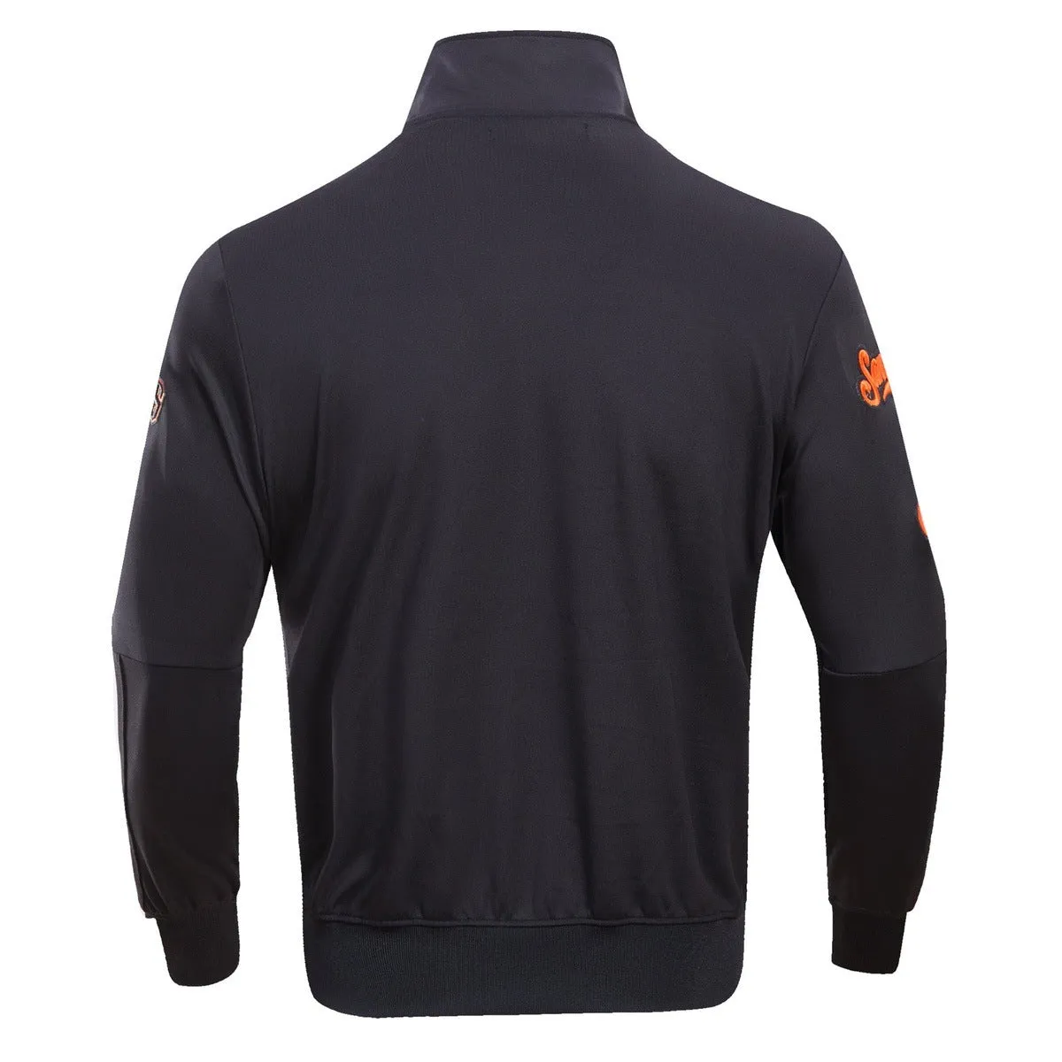 MLB SAN FRANCISCO GIANTS CLASSIC MEN'S TRACK JACKET (BLACK)