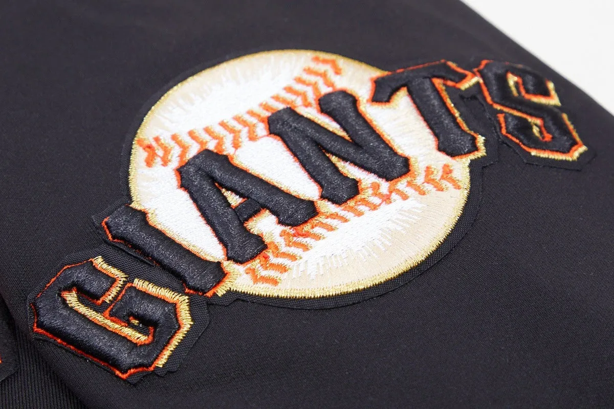 MLB SAN FRANCISCO GIANTS CLASSIC MEN'S TRACK JACKET (BLACK)