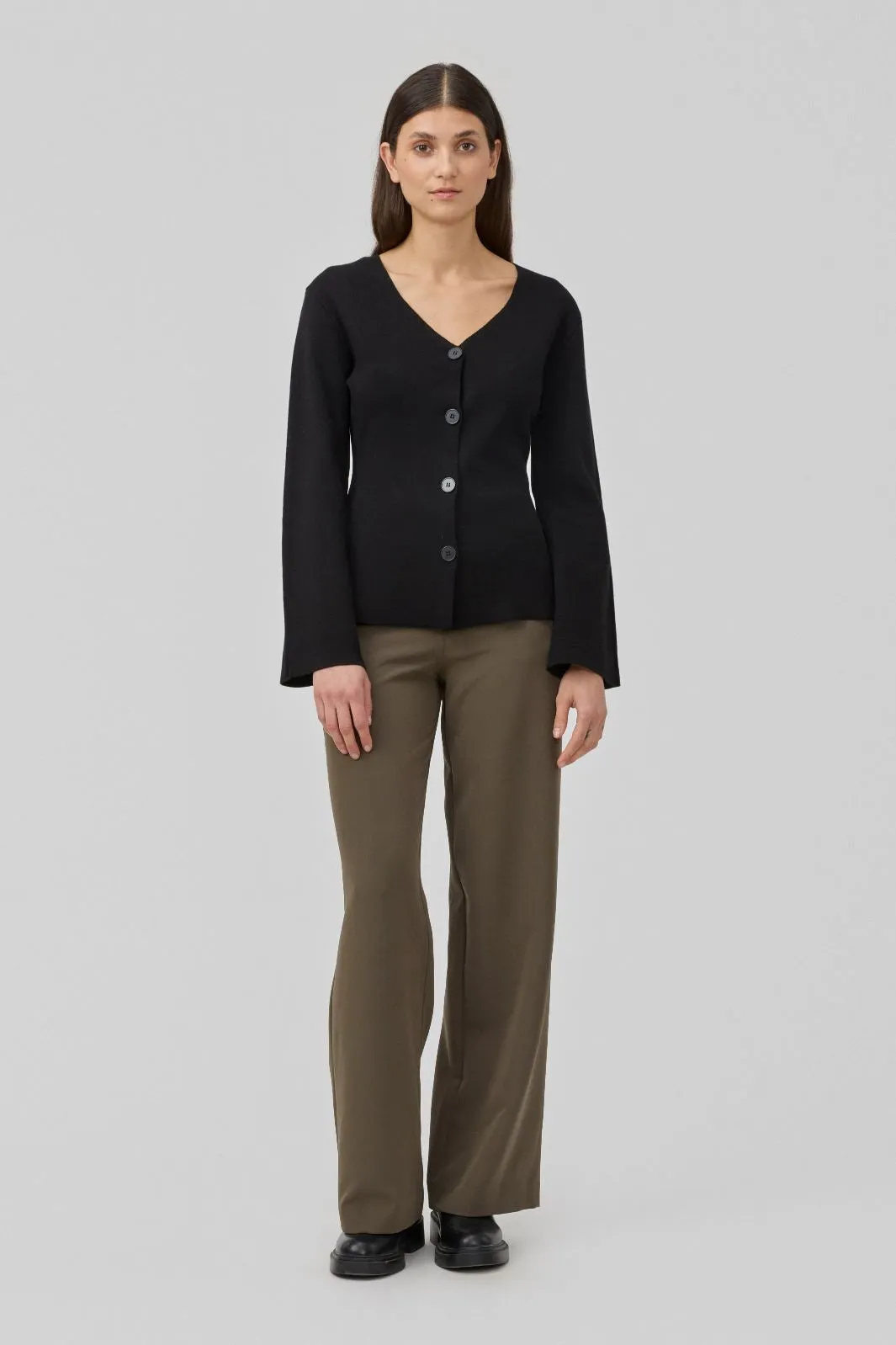 Modström - Kaitomd Cardigan - 7090 Black