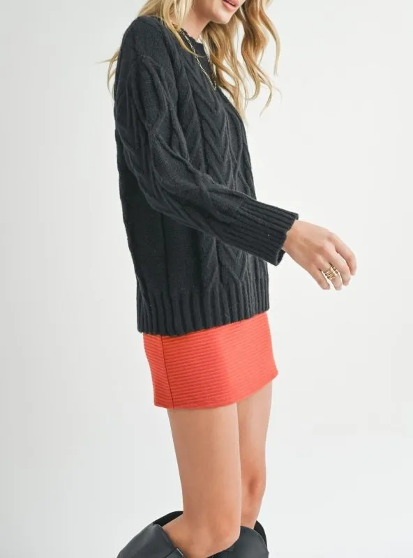 Montana Cable Knit Sweater