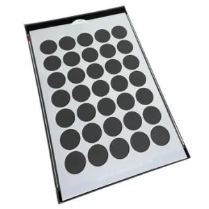 Month In Circles Stencil