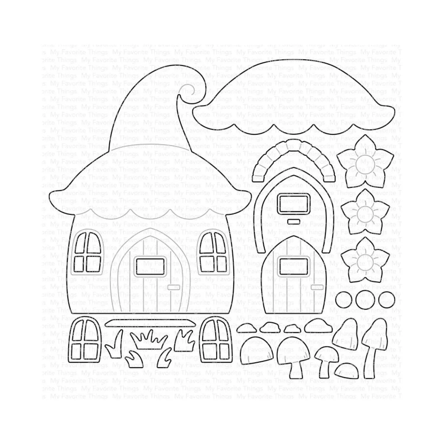 My Favorite Things Die-namics Die - Gnome Place Like Home*