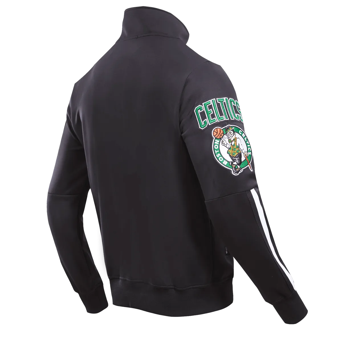 NBA BOSTON CELTICS CLASSIC MEN'S TRACK JACKET (BLACK)