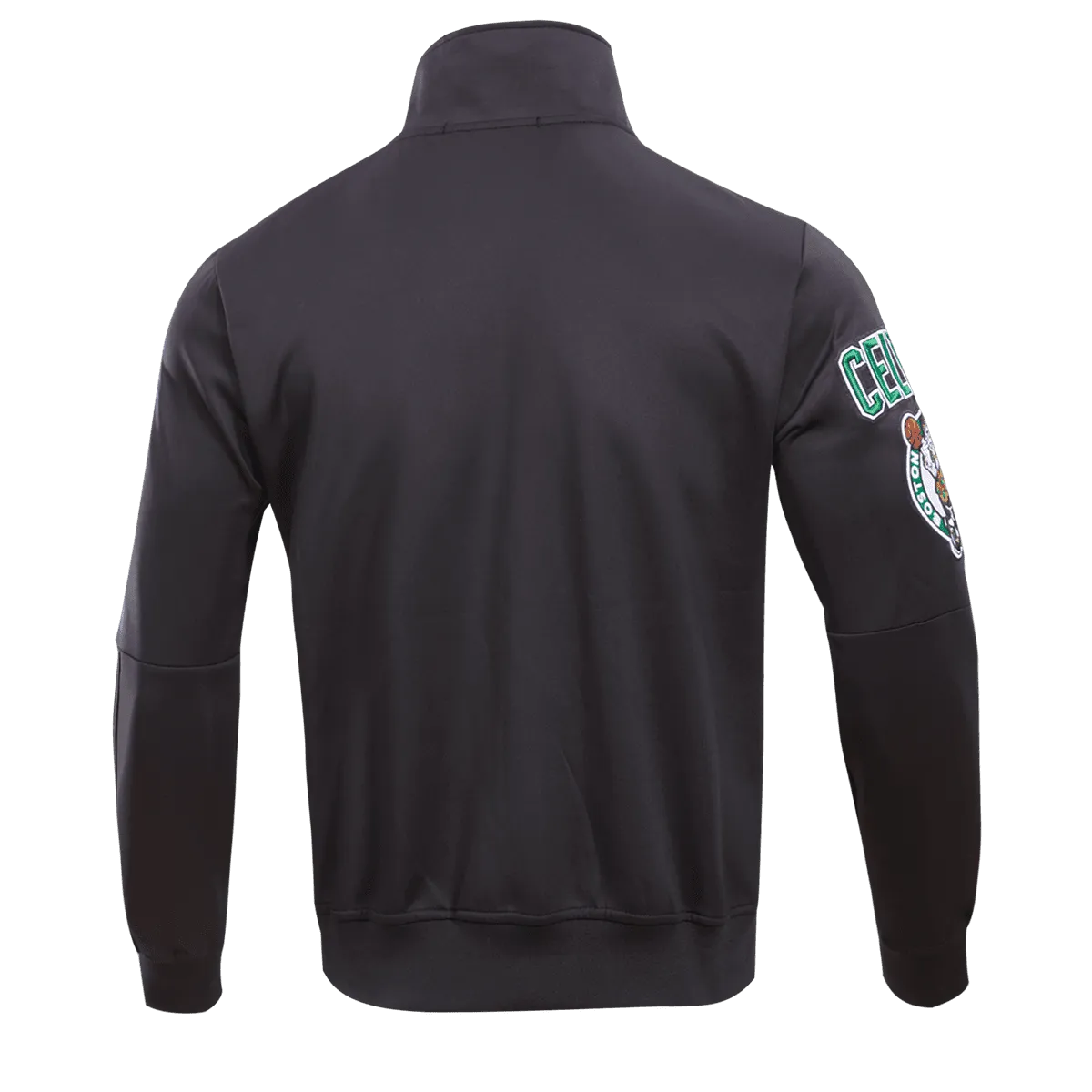NBA BOSTON CELTICS CLASSIC MEN'S TRACK JACKET (BLACK)