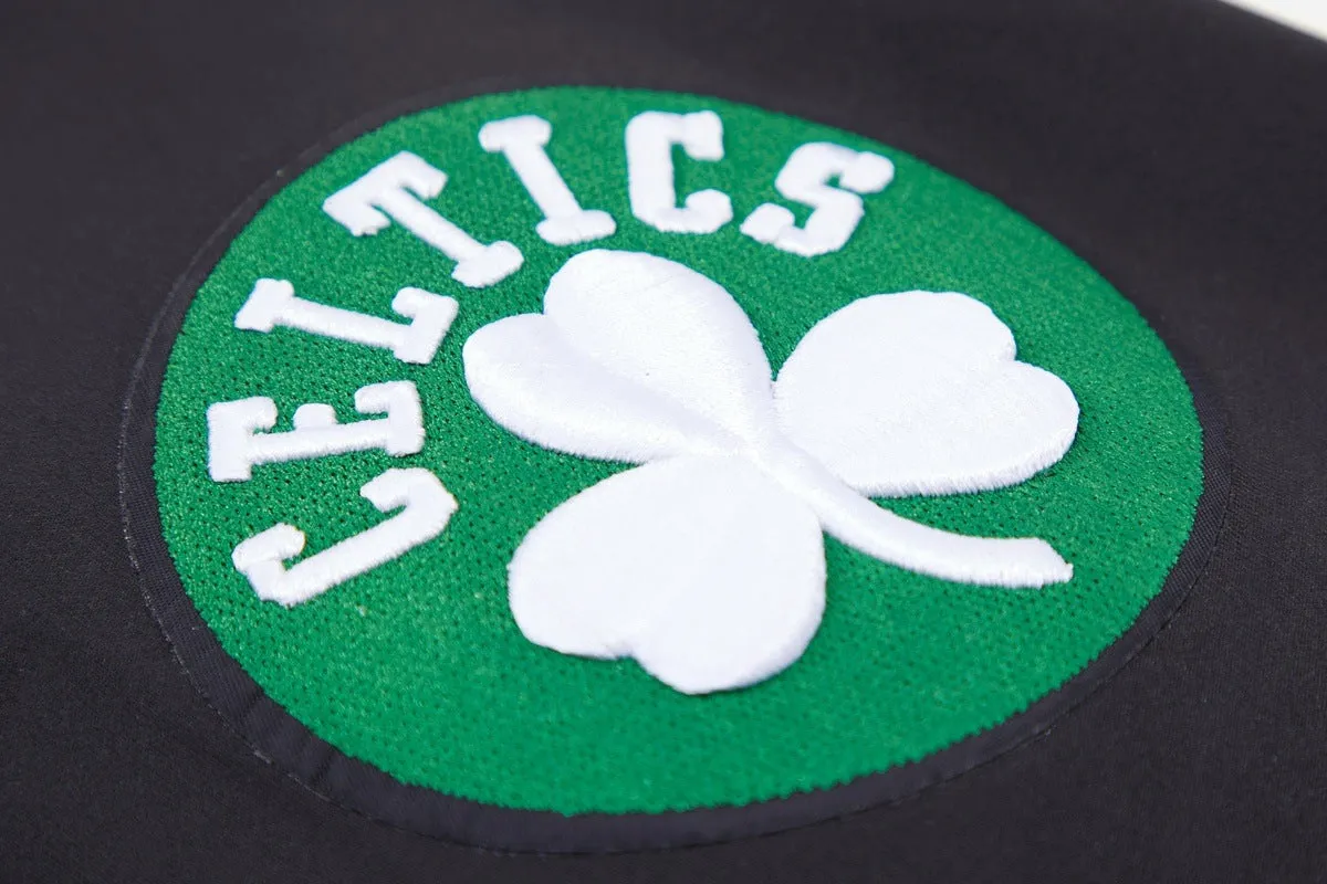 NBA BOSTON CELTICS CLASSIC MEN'S TRACK JACKET (BLACK)