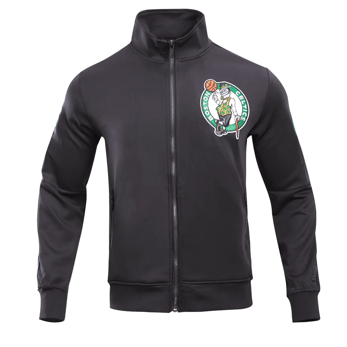 NBA BOSTON CELTICS CLASSIC MEN'S TRACK JACKET (BLACK)