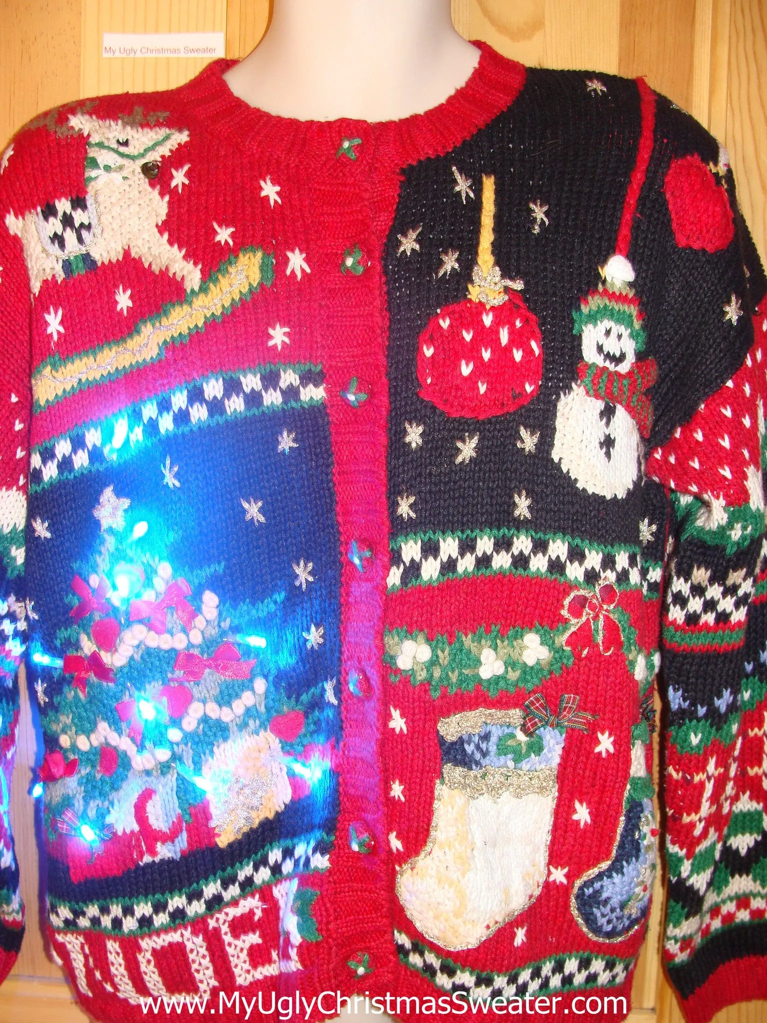Need to Buy Christmas Sweaters? Horrible Festive Light Up Sweater with Horse