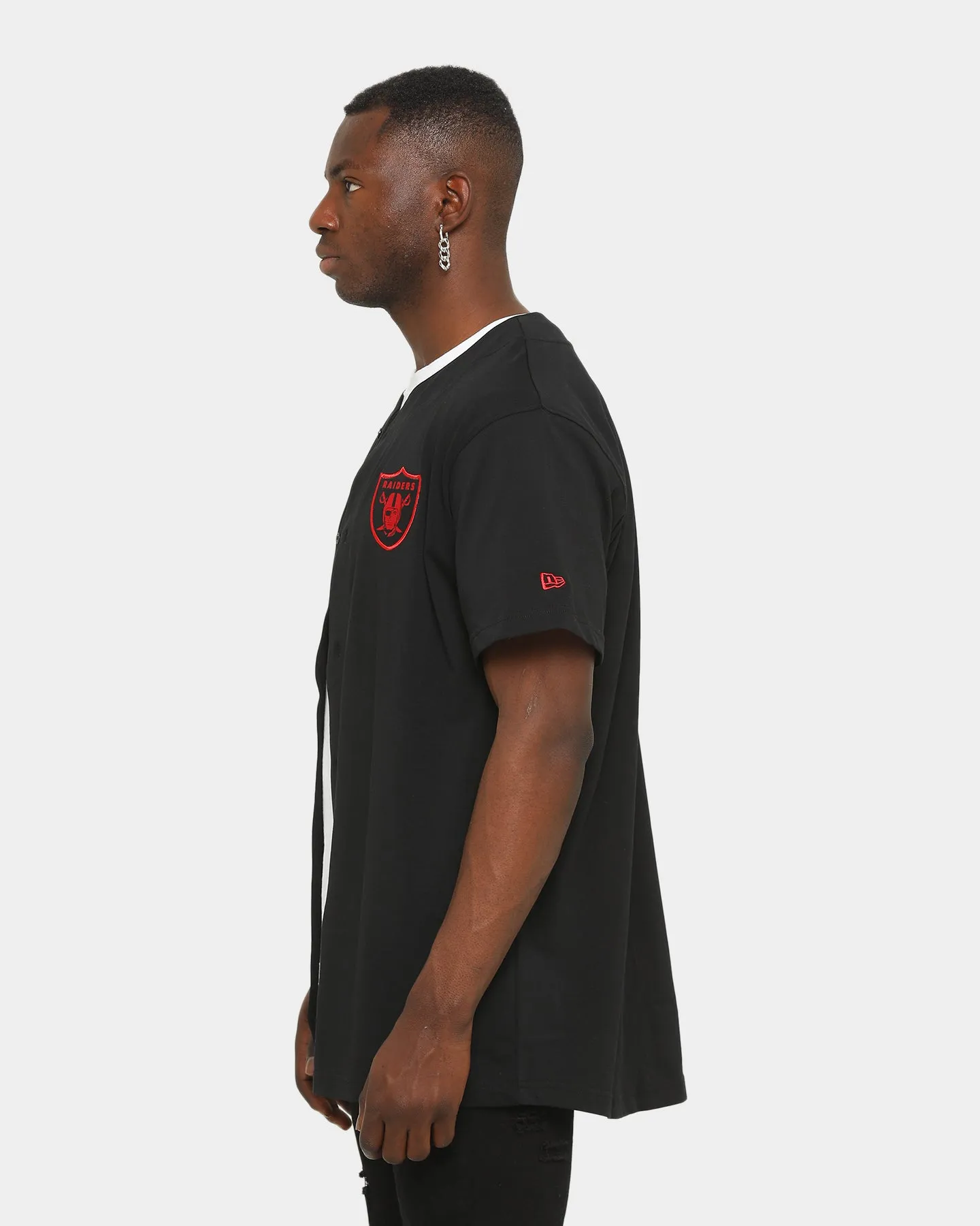 New Era Raiders Jersey Black/Scarlet