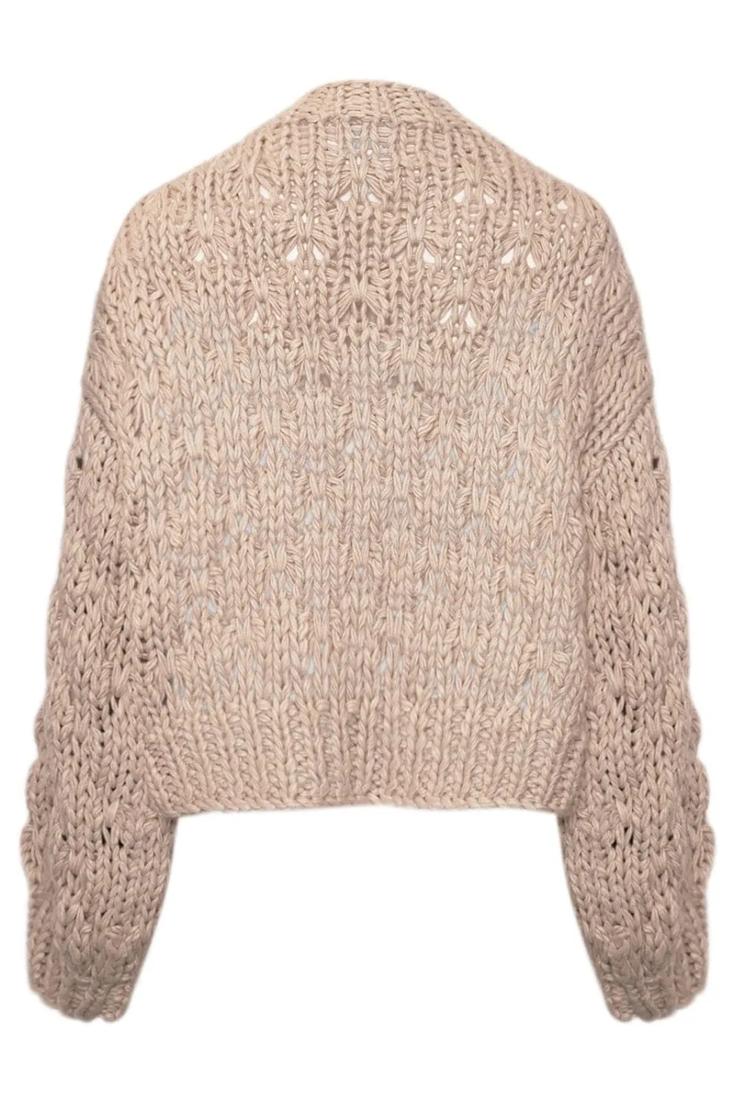 Noella - Karen Knit Cardigan - 1216 Grey Sand