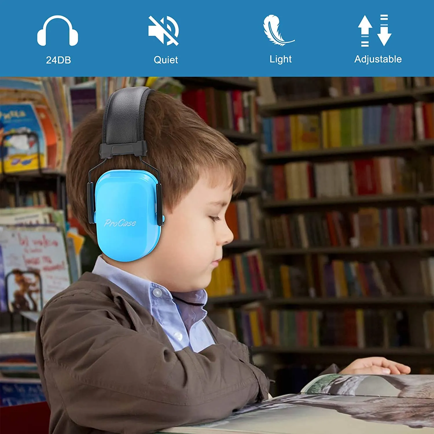Noise Reduction NRR 25dB Earmuff for Kids