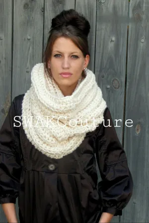 Noni Cowl Scarf - Vanilla Cream or Choose Color (20 color options)