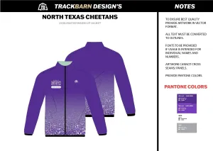 North-Texas-Cheetahs Womens Full Zip Jacket