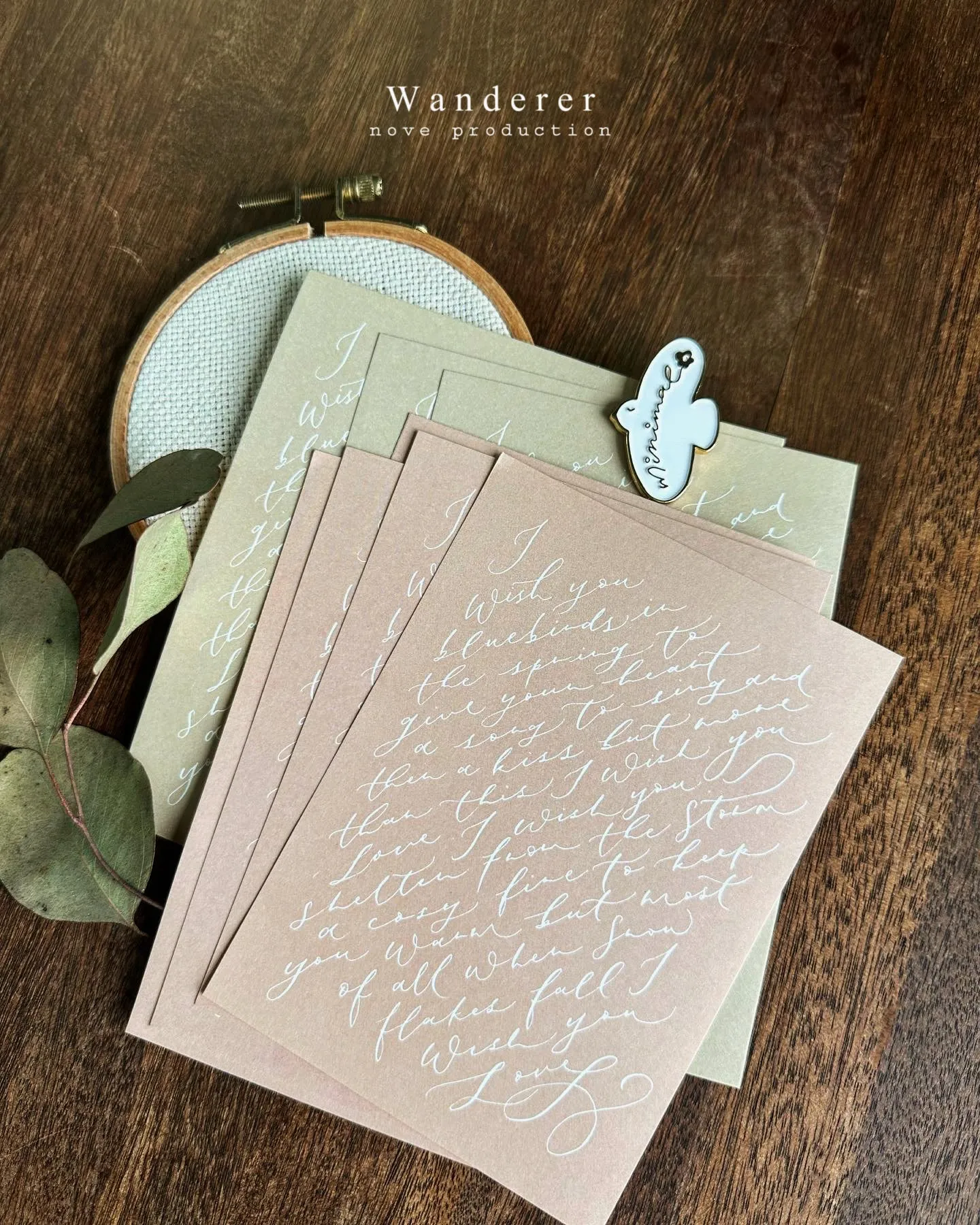 Nove Production - Calligraphy Layering/Background Paper Pack