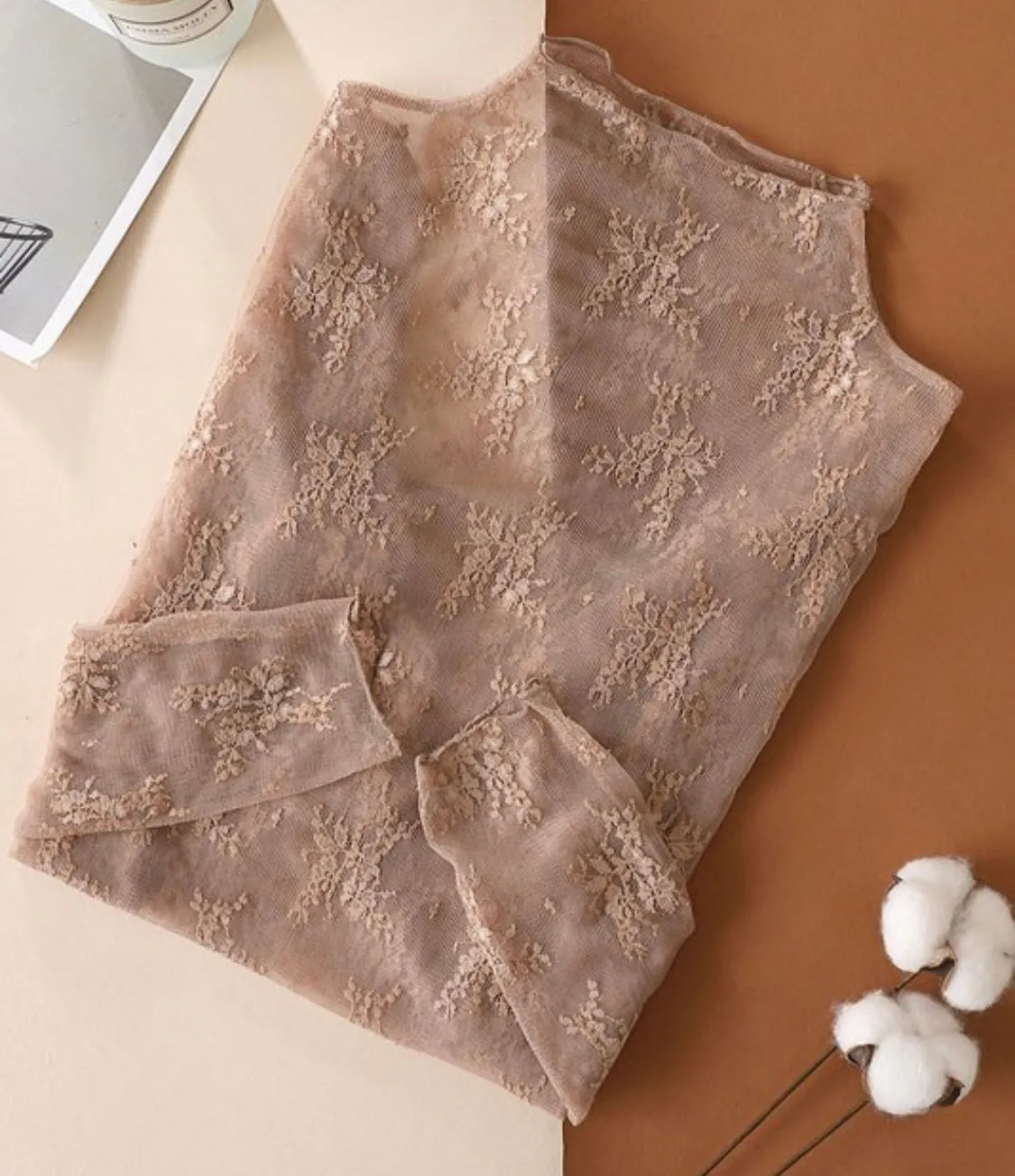 Now You See Me Lace Layering Top