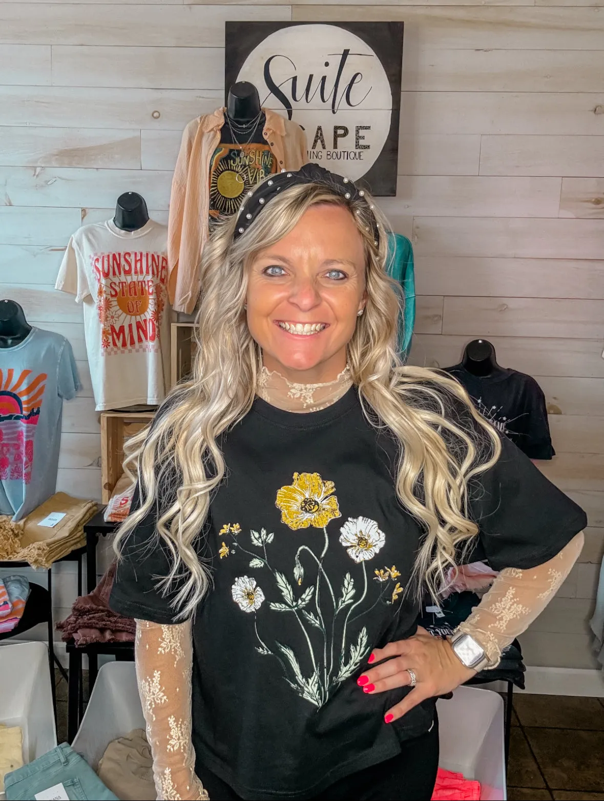 Now You See Me Lace Layering Top