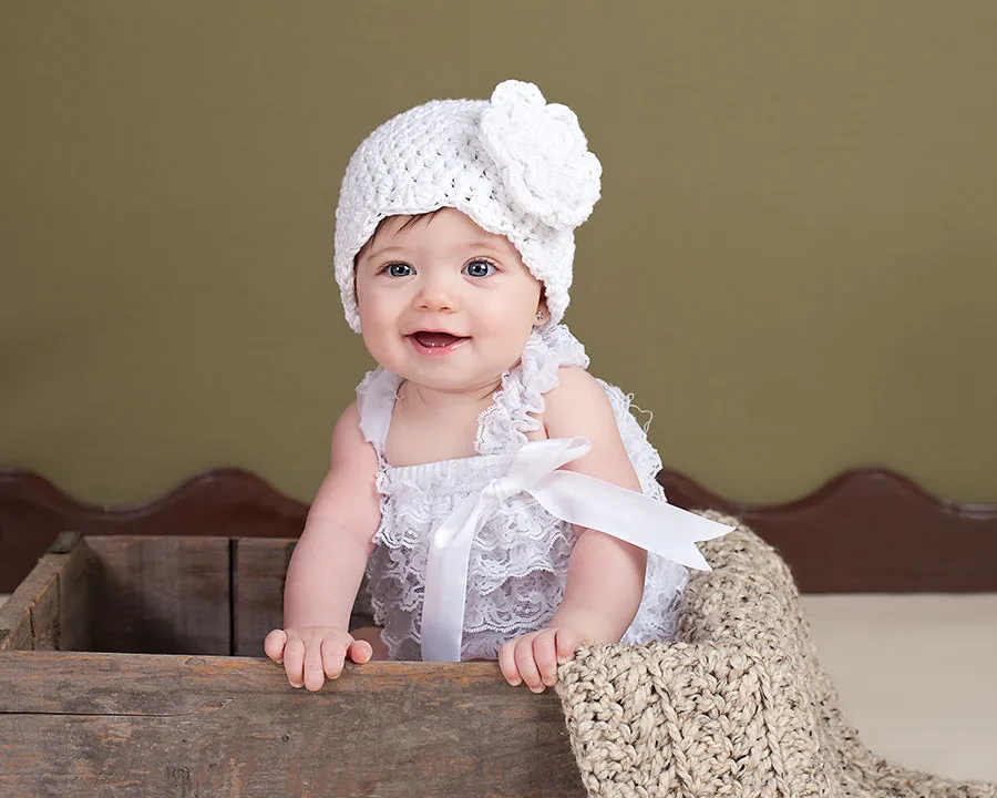 Oatmeal newborn baby layering bump blanket
