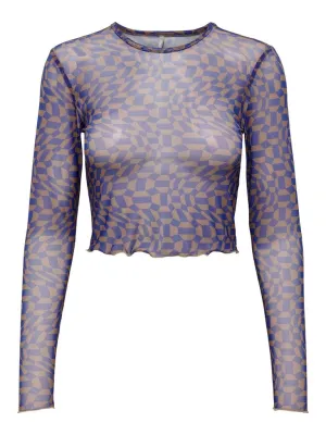 Only Tine - Mesh crop top