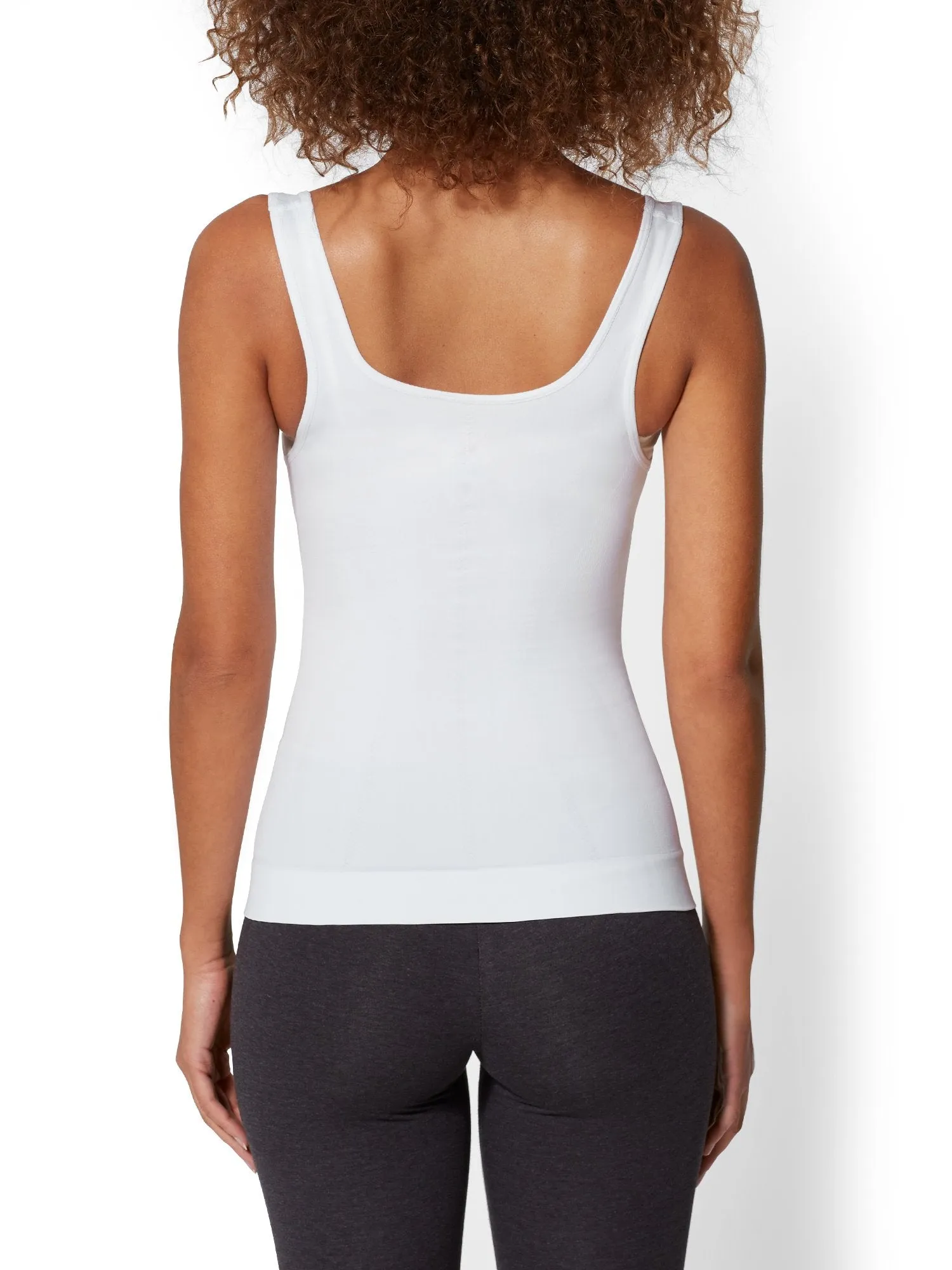 Open-Bust Seamless Layering Tank - Shape & Chic