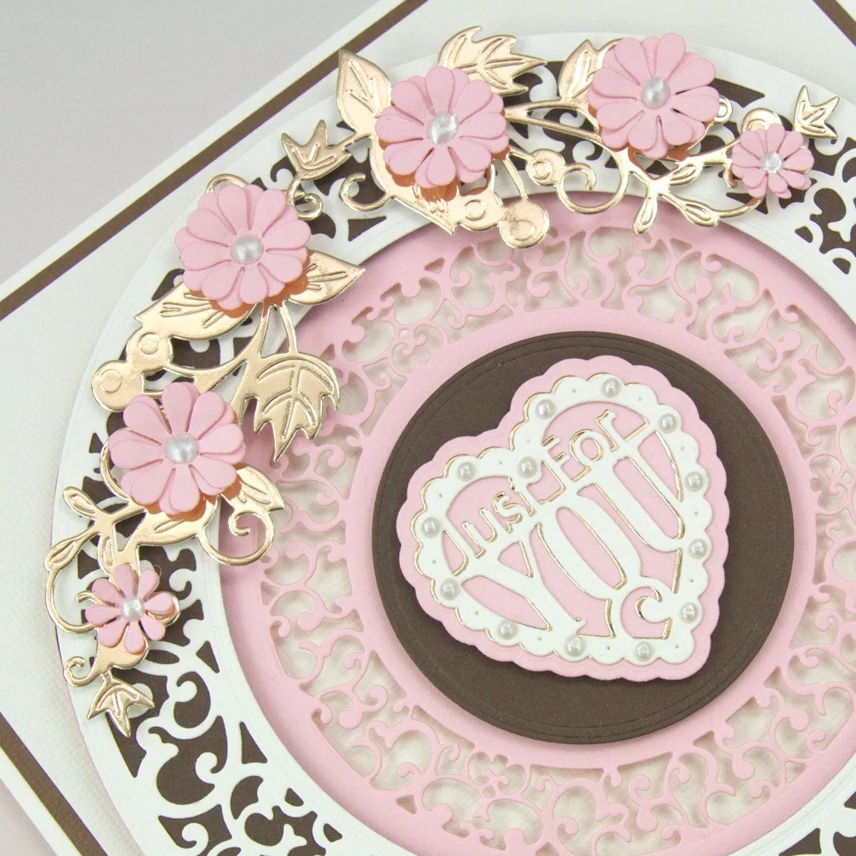Ornate Circular Frame Die Set - 5166e