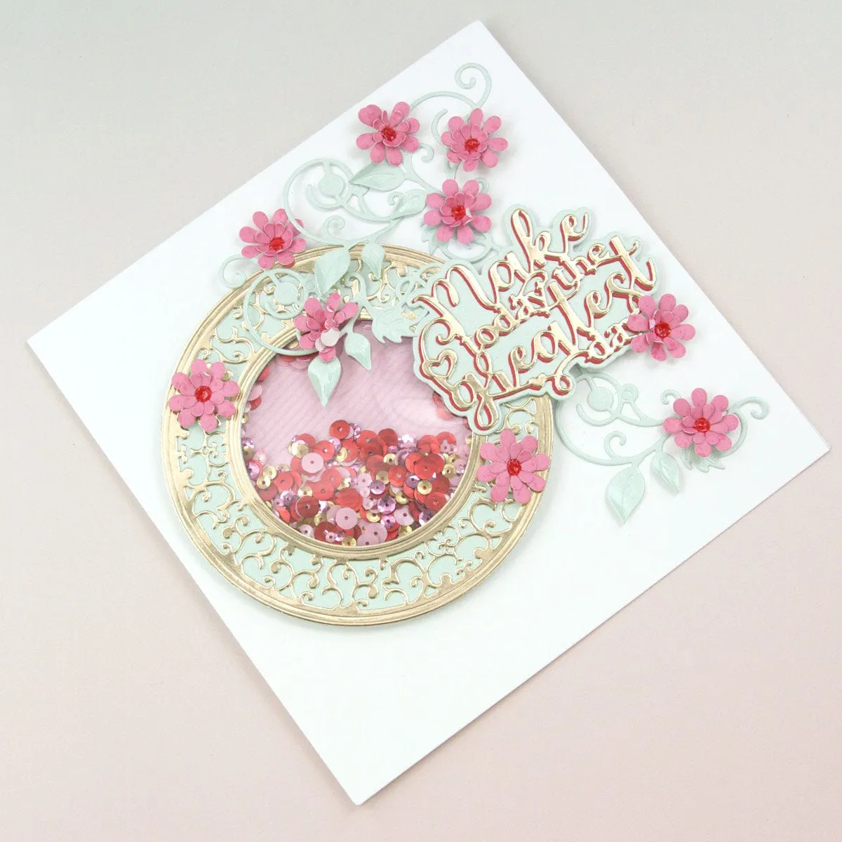 Ornate Circular Frame Die Set - 5166e