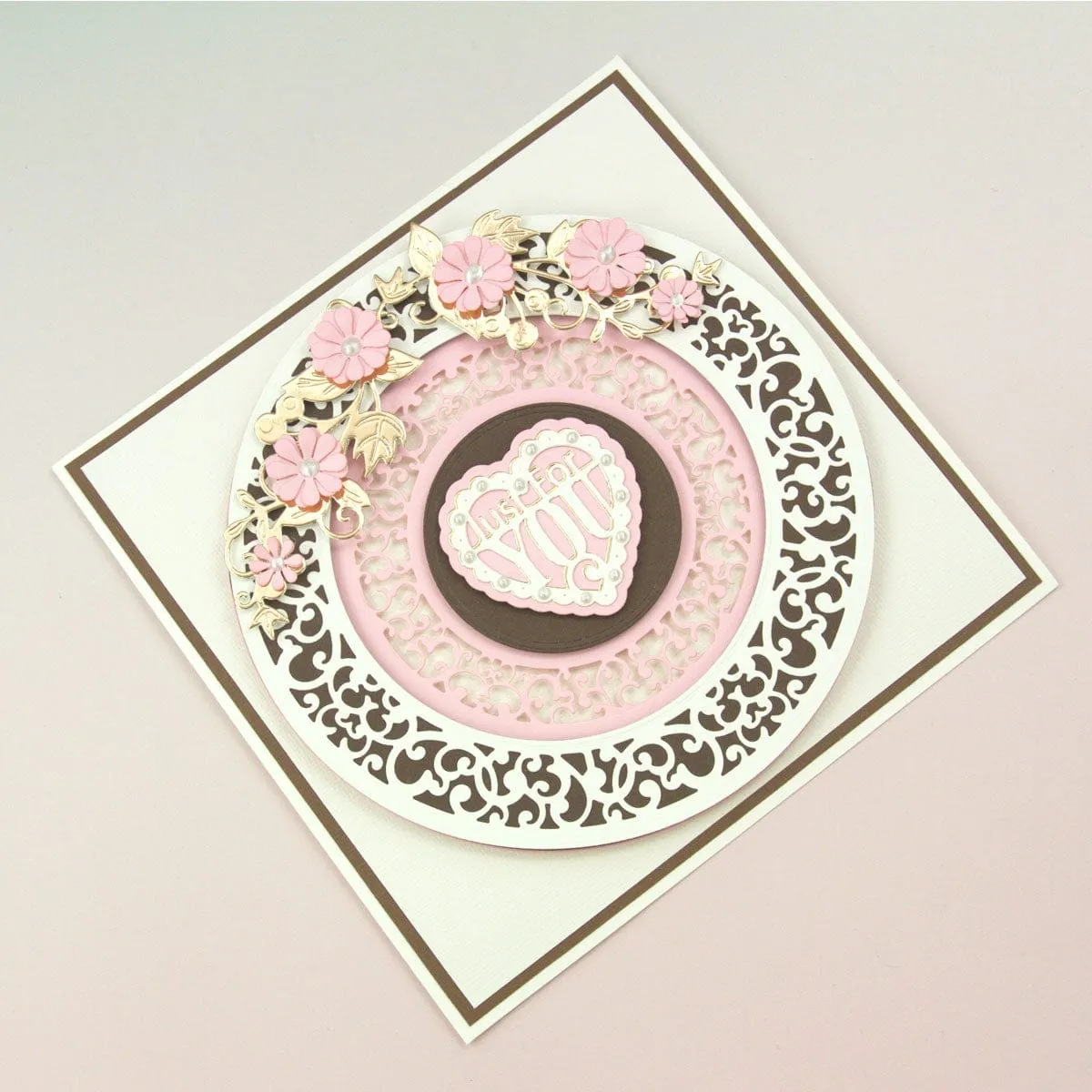 Ornate Circular Frame Die Set - 5166e