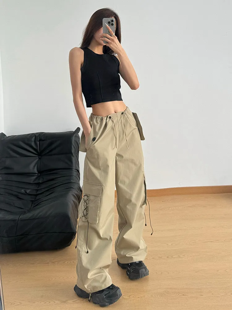 Pankh Berli High Waist Cargo Pants
