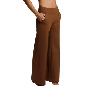 Perfect High Waist Wide Leg Pant (Bronze)