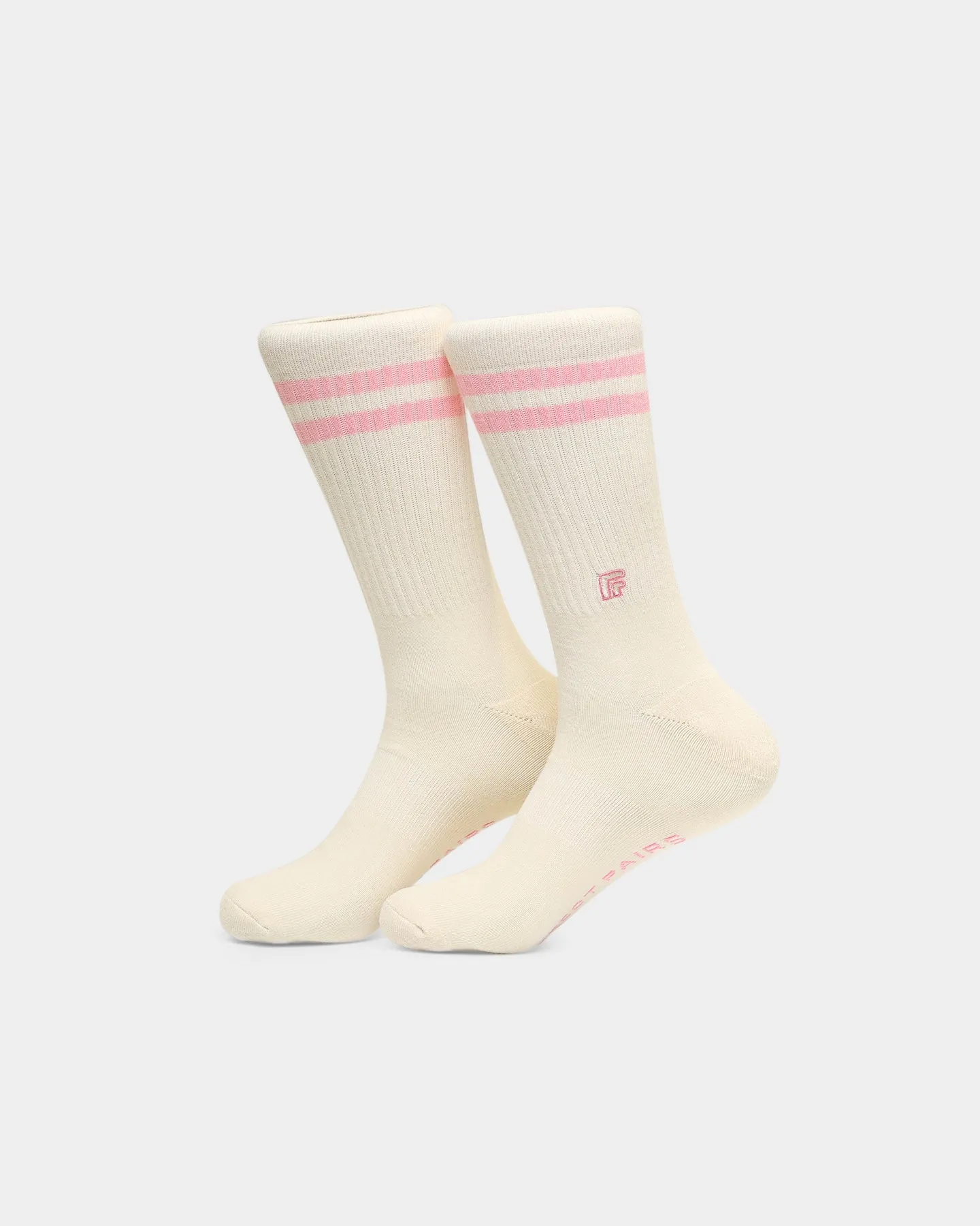 Perfect Pairs PP1 2UP Pastal Sock 3 Pack Off White/Multi-Coloured